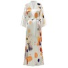 PRODESIGN Kimono Robes for Women - Long Satin Sleepwear Silky