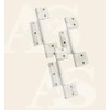 Screen Doors Hinge (White) - Pack of Three (3 ea.)