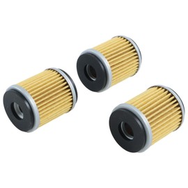 JZGRDN 3PCS Oil Filter 5D3-13440-02-00 5TA-13440-00-00 5D3-13440-09-00 Compatible with Yamaha XT250 XT 250 2008-2020