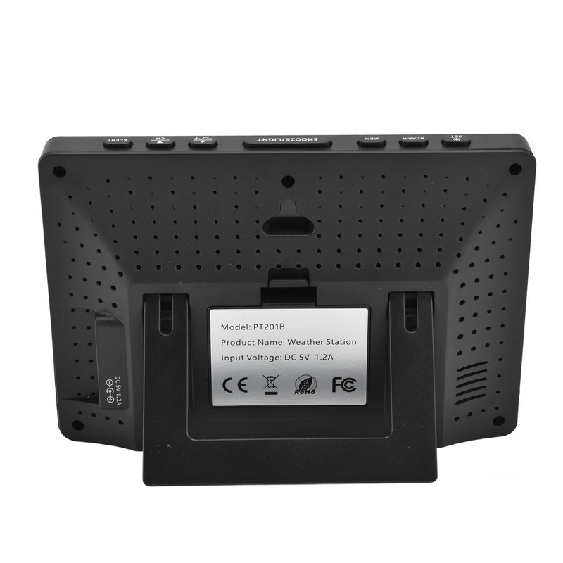 LCD Weather Forecast Station with RCC Receiving Function Wireless Thermometer