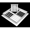 HVAC Premium 12'' w X 12'' h Extruded Aluminum Adjustable
