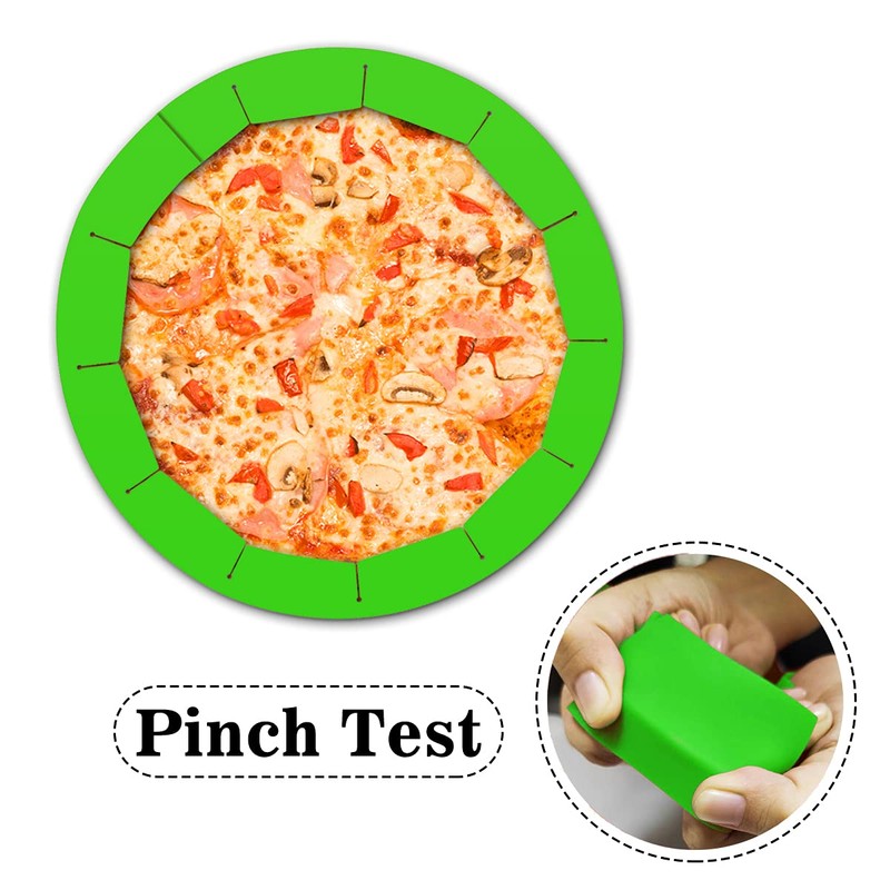 Antenda Adjustable Silicone Pie Crust Shields - Baking Protectors Cover