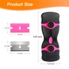 2PACK Razor Blade Scraper, 2-in-1 Scraper Tool with 20Pcs Plastic