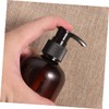 CAXUSD Travel-Ready 250ml Shampoo Press Bottles Reusable Lotion Containers for