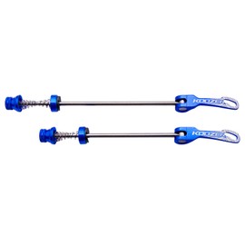 BestParts KOOZER Rear Quick Release Skewer Rear Bike Axle 135mm Hollow Ultralight 49g Aluminum+Steel Blue for Rear Wheel Hub