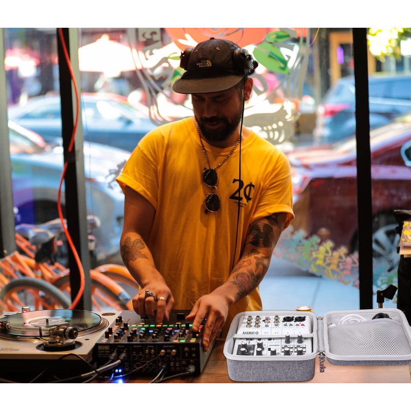 Khanka Compatible Storage Case for Yamaha Yamaha AG06/AG06MK2 Webcasting Mixer