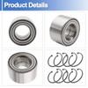 3514699 Front and Rear Wheel Bearings 44x72x33mm with Ring Clip