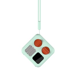 PROfezzion Silicone Case for Yoto Mini Player, Yoto Mini Jacket with Wrist Lanyard Protective Sleeve Case for Kids Mini Audio Device Anti-Slip Silicone Skin Cover - Green