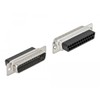 Delock D-Sub 25 Pin Crimp Male to 2 x RJ45