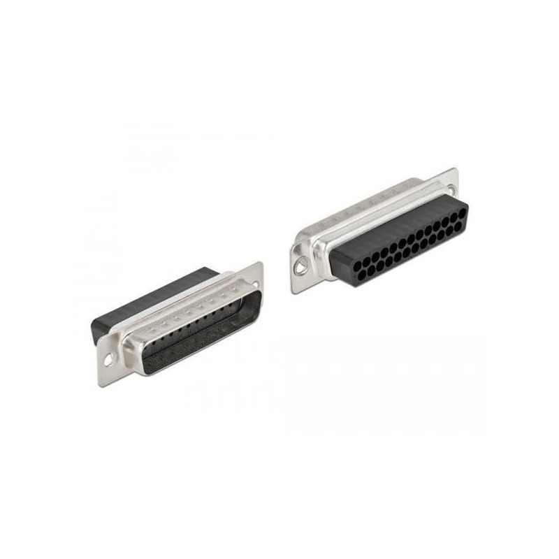 Delock D-Sub 25 Pin Crimp Male to 2 x RJ45