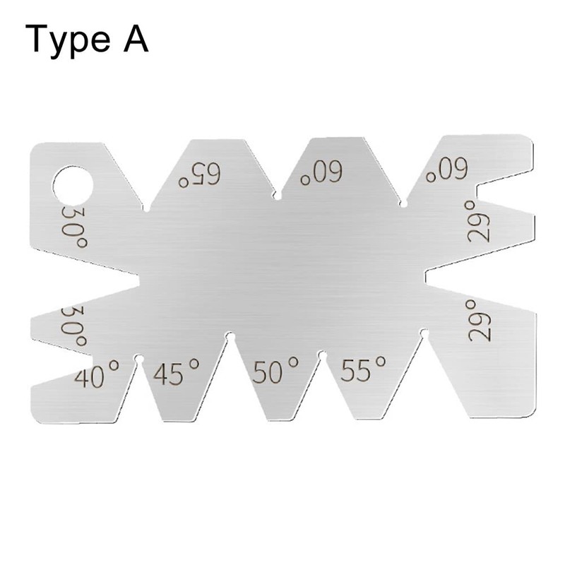 Smgda Drill Bit Angle Gauge, Stainless Steel 118 Degree Angle