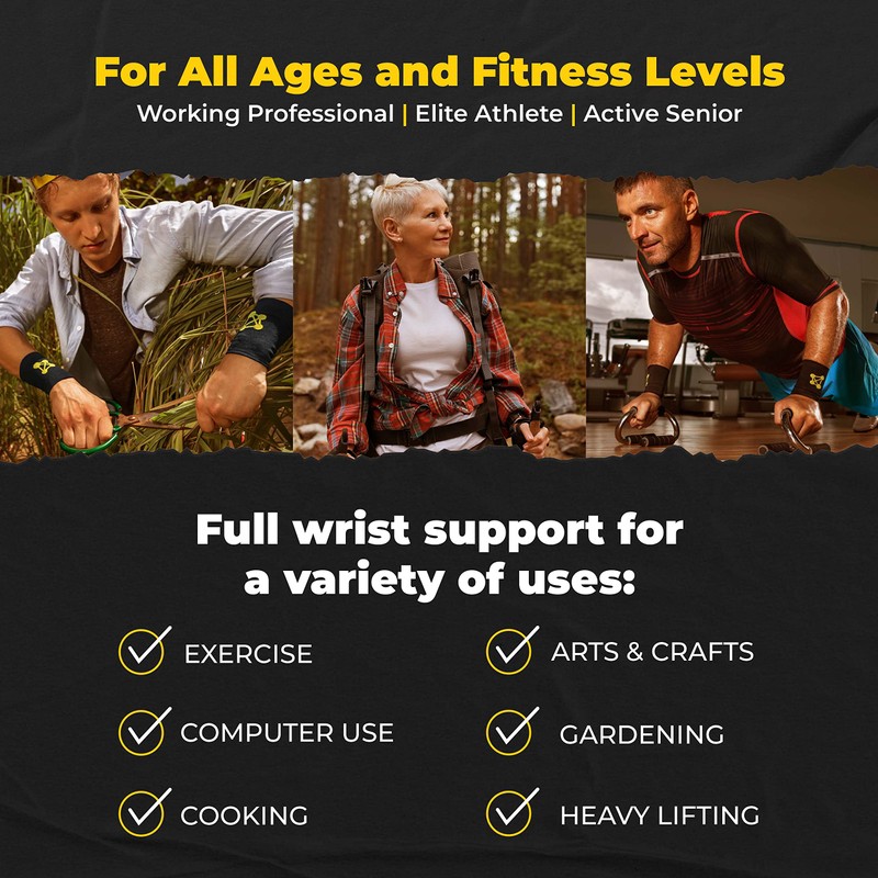 CopperJoint Compression Wrist Sleeve – Copper Hand Brace, Copper Wrist