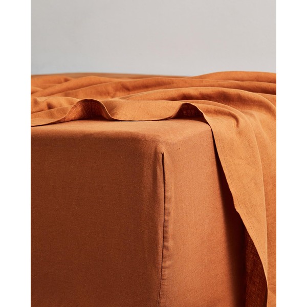Bed Threads - Linen Fitted Sheet - 100% French Flax