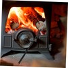 LABRIMP Charcoal Ash Cleaning Scraper Tool with Ergonomic Handle Fireplace