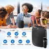 Bluetooth Voice Amplifier with Wireless Lavalier Lapel Microphone for Teachers,