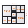 Collage Picture Frame 4x6 8x10 and 4x4 Photos -Large Size