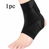 Adjustable Thin Ankle Support Brace for Running & Cycling –
