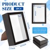 VOKOY 5 Pack 4" x 6" Shadow Box Frame, Small