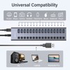 ACASIS Hub USB alimentado, 16 puertos USB 3.0 Data Hub,