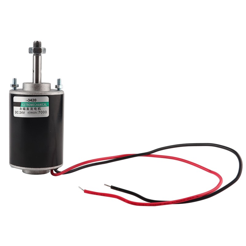 12/24V 30W High Speed CW/CCW Permanent Magnet DC Motor For