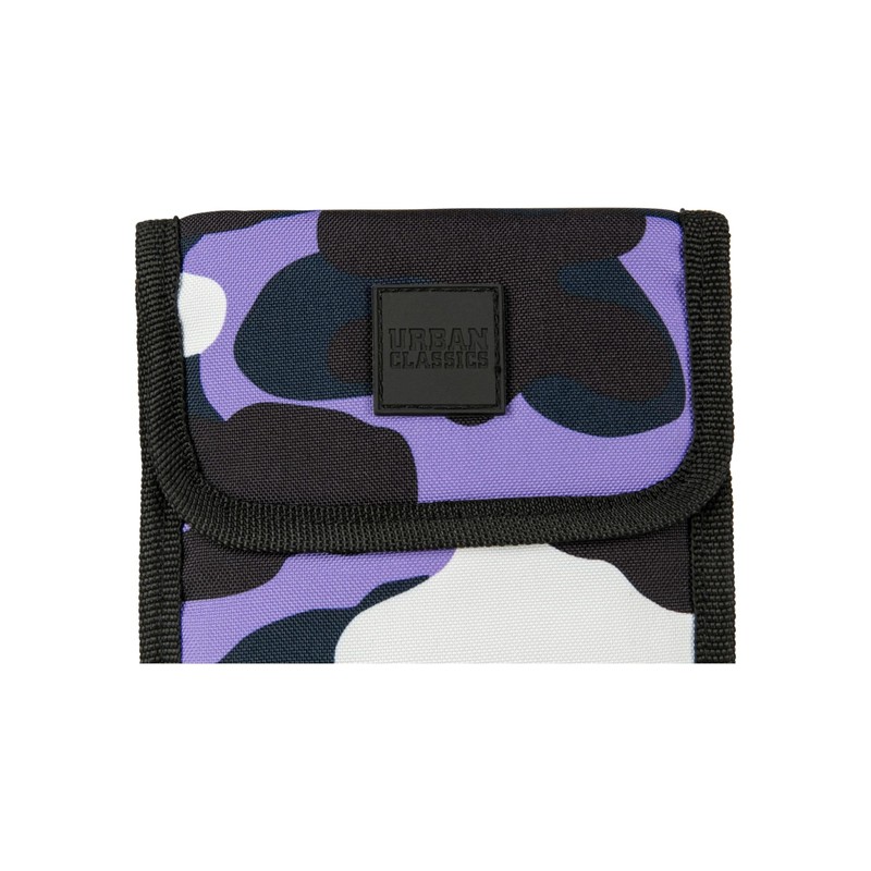 Urban Classics Oxford Neck Pouch, Ultraviolet Camo (Multicolour) - TB2144