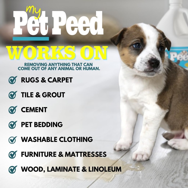 My Pet Peed - Pet Stain & Odor Remover (Two