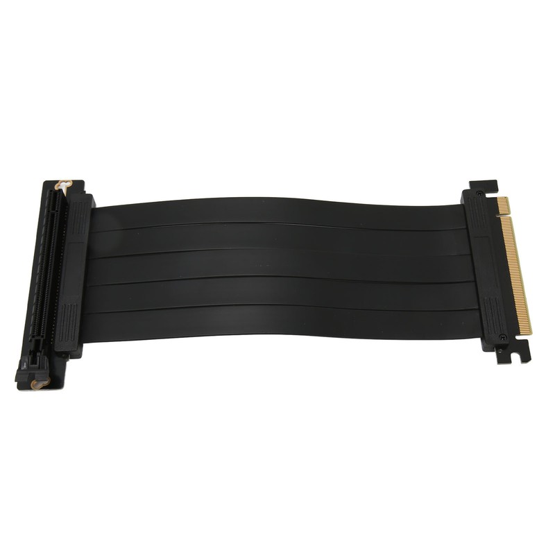 PCIE 3.0 16x Riser Cable High Speed Flexible 90 Degrees