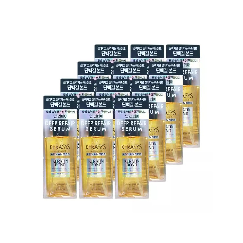 Kerasis 애경 케라시스 어드밴스드 케라틴본드 딥 리페어 세럼 80ml 12개