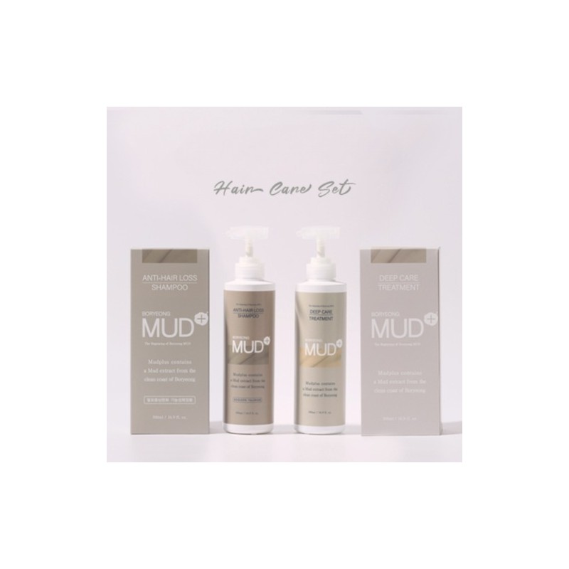 Boryeong Mud Hair Loss Shampoo Treatment Hair Care Gift Set