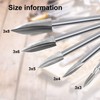 10 Pieces Wood Carving Drill bits Wood Engraving Tools Rotary