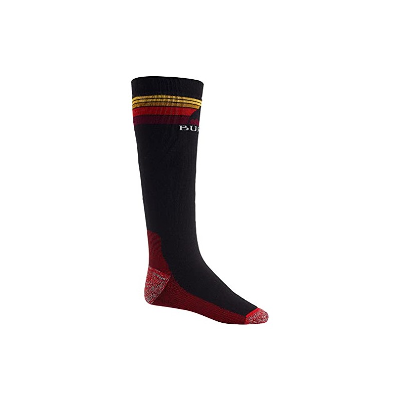 Burton Men's Emblemmidweight Snowboard Socks, Genuine Black, New