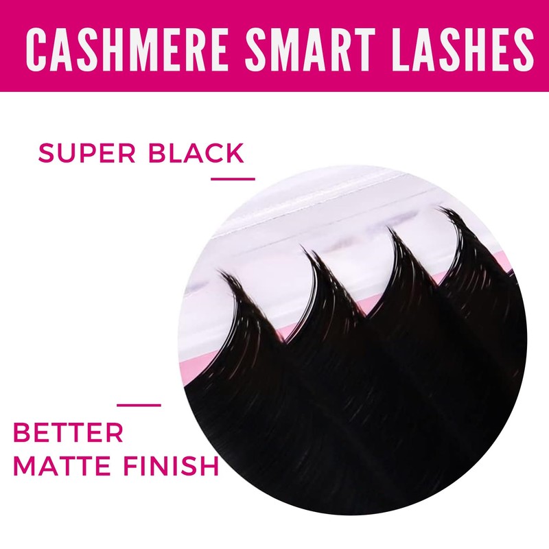 VEYES INC Cashmere Smart Fan Lash Extensions 0.03 0.05 0.07
