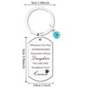 YYDS to My Daughter Gift Keychain Gift from Mom Dad