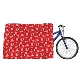 Festive Wonderland Tallon Jumbo Plastic Bicycle Christmas Sack & Gift Tag 200cm x 145cm