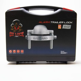 OX Lock - Anti-Theft Trailer Lock - 120DB Loud Alarm System