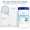 Vive CPAP Mask Wipes, 110 Count – Unscented, Alcohol‑Free, Lint‑Free