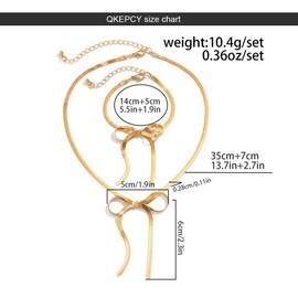 Bkepdy 2 Piece Jewellery Set Women's Necklaces Women's Necklace Women's Stud Earrings with Pendant Wedding Anniversary Gifts for Women and Girls, Alloy Steel