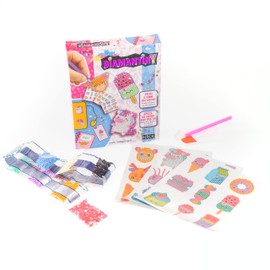 DIAMANTINY Creative Art Deco Stickers, Crea Gli Adesivi Effetto Mosaico 3D, Animali Unicorni Sirene Gelati Dolci