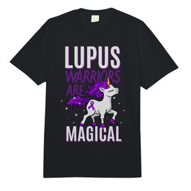 Lupus Warrior Magical Unicorn Autoimmune Disease Malar Rash Comfort Colors Adult Heavyweight T-Shirt