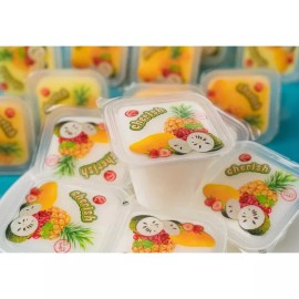 Lai Phu Cherish Pudding Coconut Mango Flavors Jelly Bag 405G - Vietnamese Pudding - Pineapple Pudding