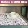 vuacepe Drawer and Shelf Liner for Kitchen Cabinets,Non-Adhesive Drawer Liner,Non-Slip