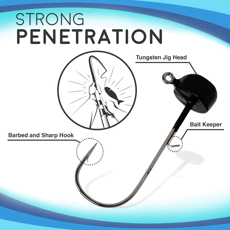 Reaction Tackle Shroom Jig 1/6 Green Pumpkin