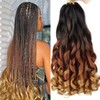 French Curl Braiding Hair 8 Packs Pre Stretched Loose Wave