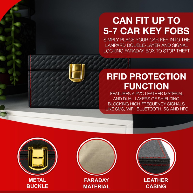 Faraday Box for Car Keys | Signal Blocking Protection for