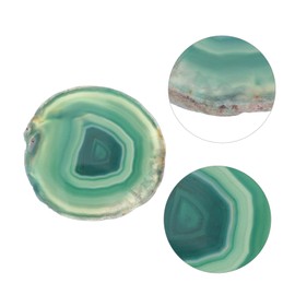 Mikinona 1pc Natural Agate Manicure Color Mixing Art Tool for Blending for Professionals and Hobbyists Nail