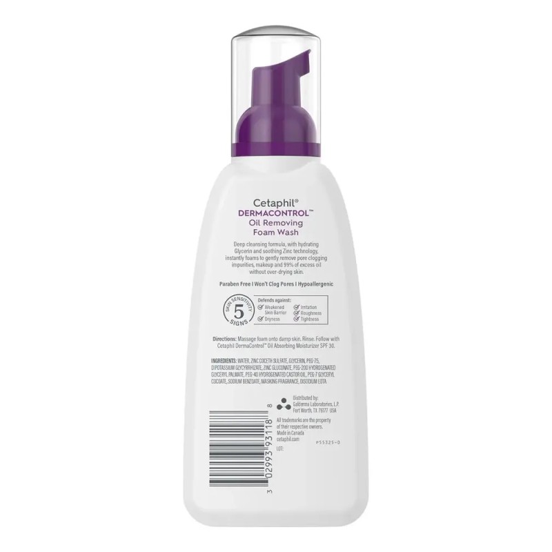 Cetaphil Pro Oil Removing Espuma Derma Control 237 Ml