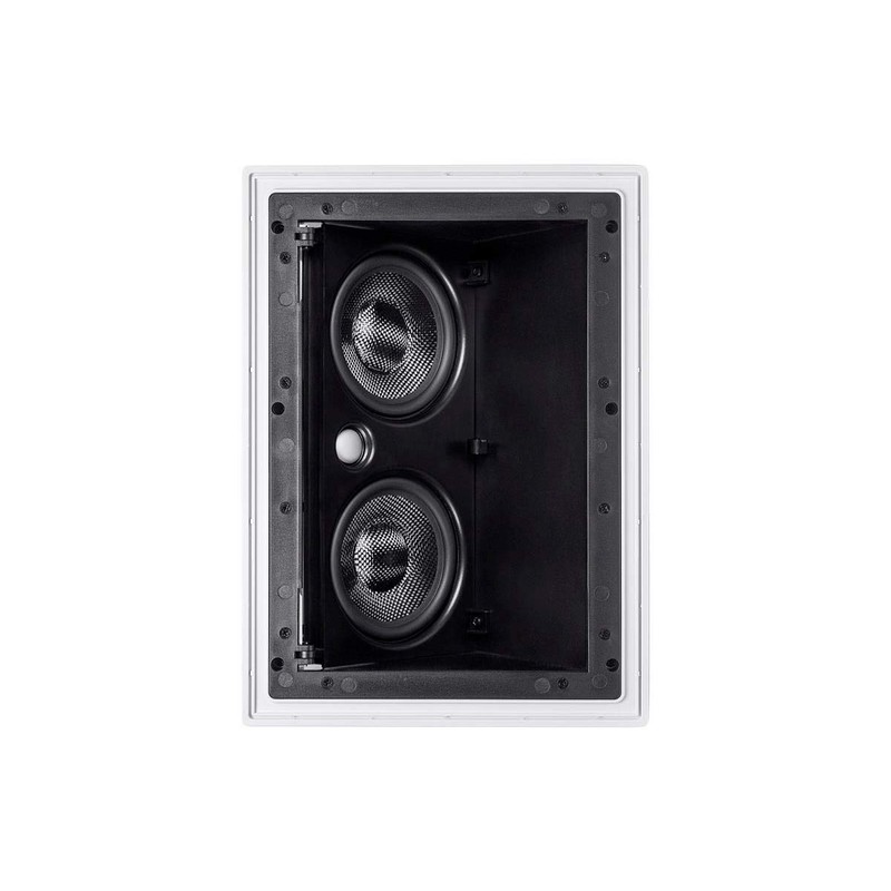 Monoprice 2-way Carbon Fiber In-Wall Surround Speaker - Dual 5.25