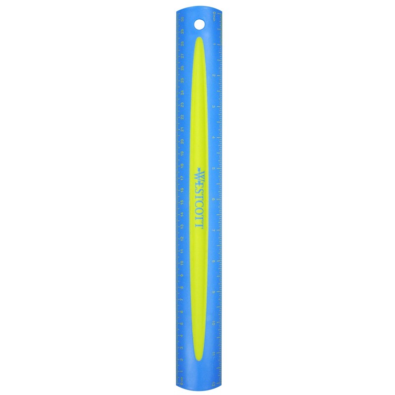 Acme ACM14370 Microban 12In Kids Soft Touch Ruler