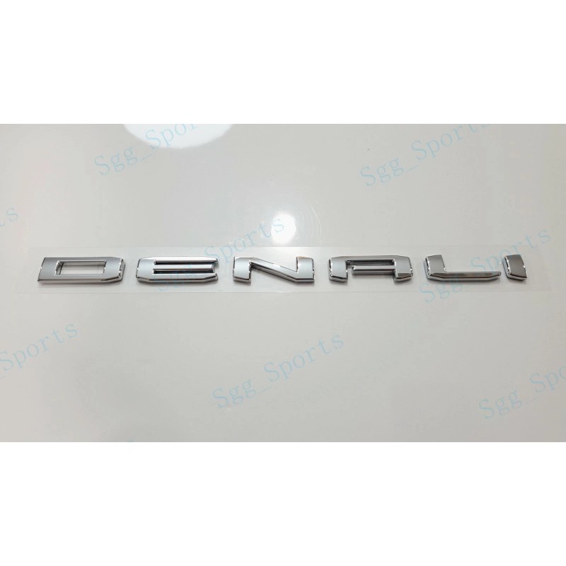 GMC 1pc GMC 2021-2023 Yukon Yukon XL Chrome Rear Tailgate