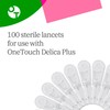 OneTouch Delica Plus Lancets for Diabetes Testing | Extra Fine
